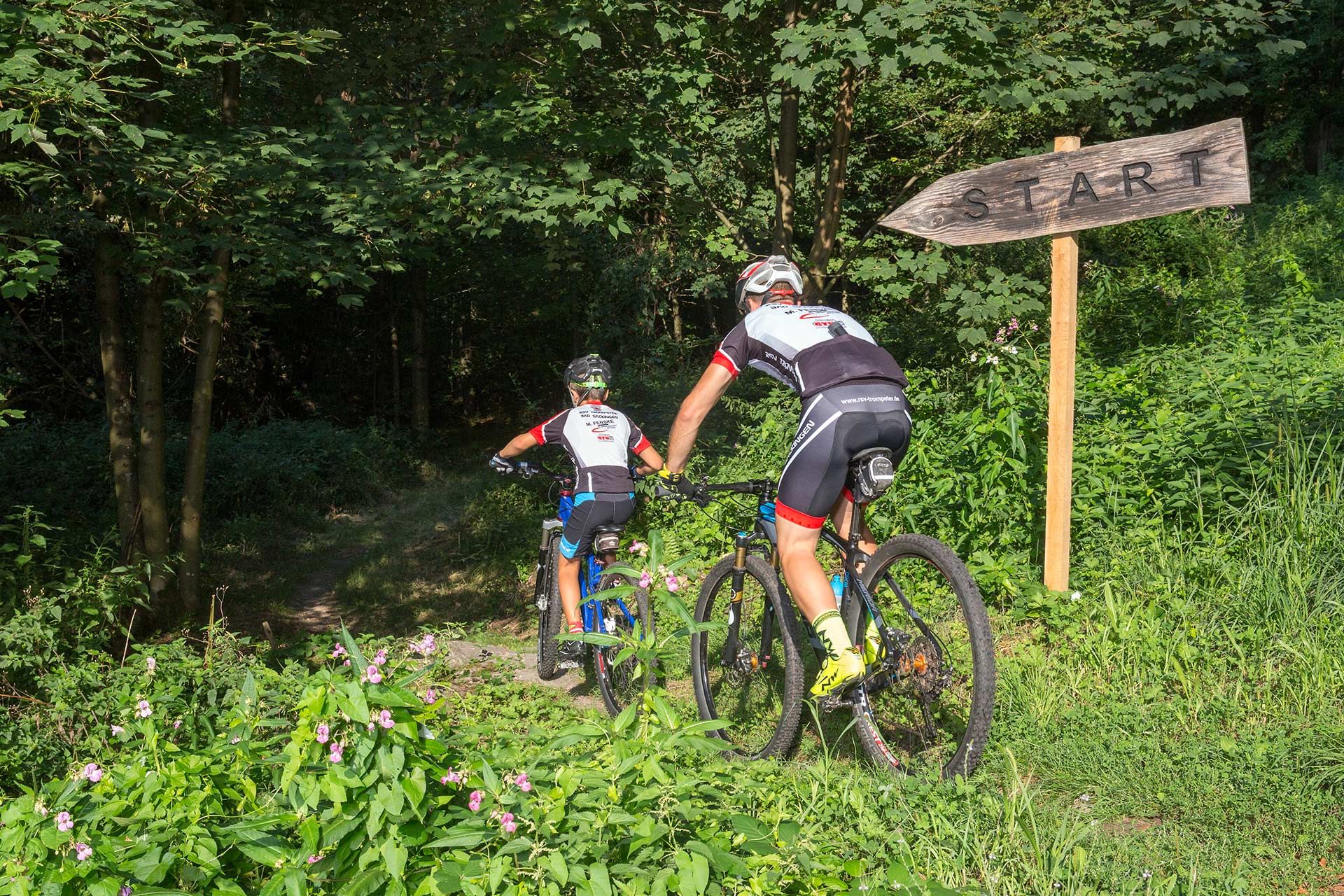 Die Sabine Spitz Mountainbike-Arena